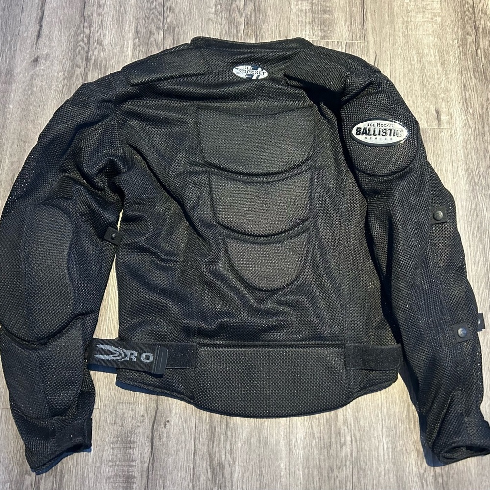 NWOT Men’s Joe Rocket Mesh Motorcycle Black Jacket S - Picture 5 of 6